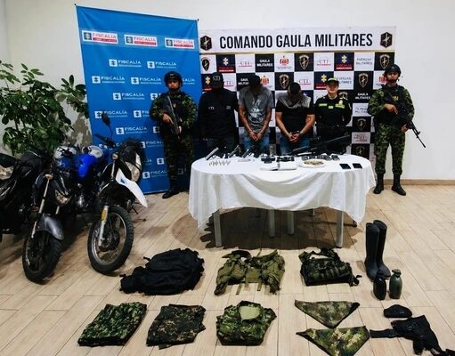 Operativos del Ejército dejan tres capturados, más de 600 kilos de marihuana incautados y explosivos destruidos en el Valle