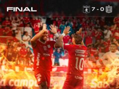 Festival de goles en el Pascual: América goleó 7-0 al Boyacá Chicó