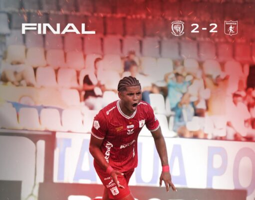Con un penal sobre el final, América evitó la derrota y mantiene su invicto