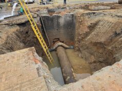 EMCALI repara tubería afectada por el sismo en la Carrera 8 y el paso vehicular se restablecerá el 18 de septiembre