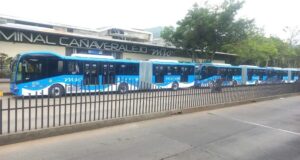 El MIO estrena cinco buses articulados eléctricos para mejorar su servicio