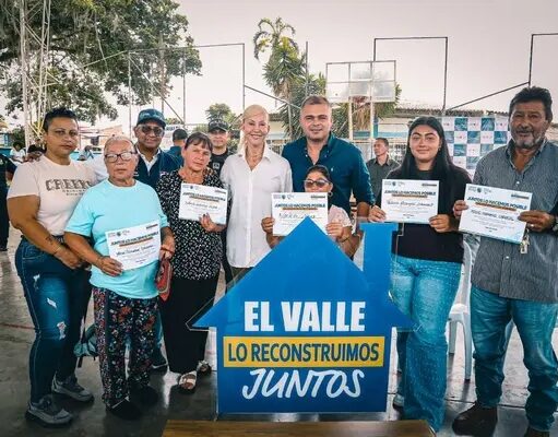 Ulloa avanza en su reconstrucción con 45 viviendas nuevas y 151 kits de materiales